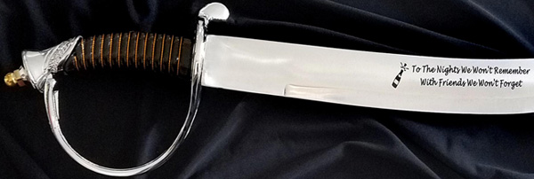 Champagne saber for sale